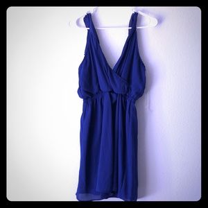 That shade of blue everyone loves mini dress